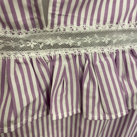 J. Crew Purple and white striped dress! - Picture 4 of 8